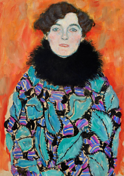 Gustav Klimt, Portrait of Johanna Staude, 1917-1918, Belvedere, Vienna