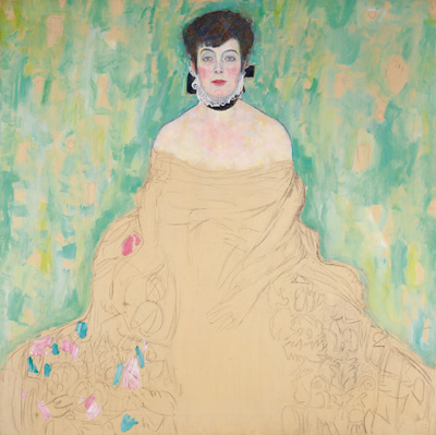 Gustav Klimt, Portrait of Amalie Zuckerkandl, 1917–1918, Belvedere, Vienna